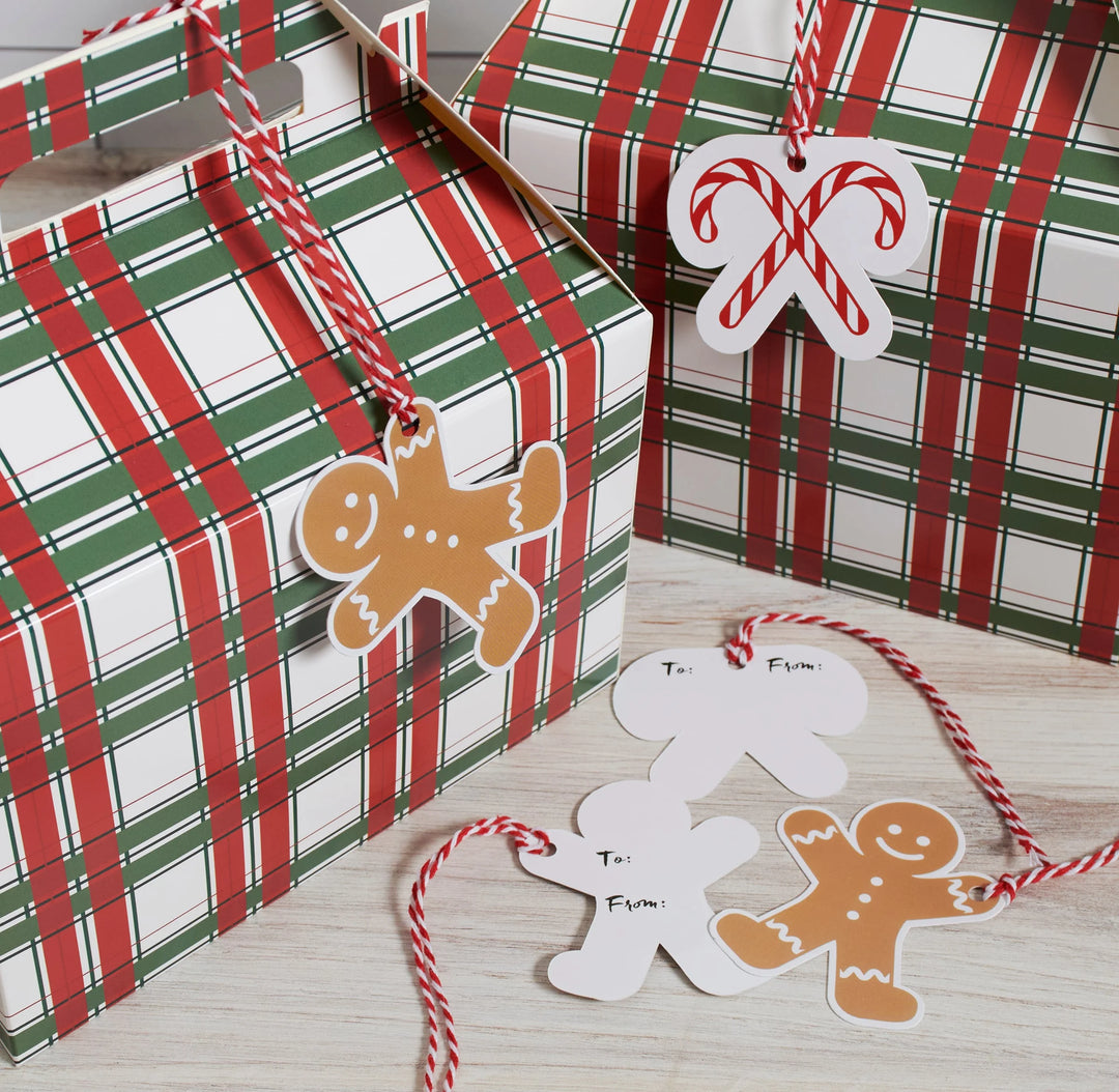 Gingerbread Men Gift Tag Set (set of 16)-03-Home &amp; Gift-Primitives By Kathy-Market Street Nest, Fashionable Clothing, Shoes and Home Décor Located in Mabank, TX