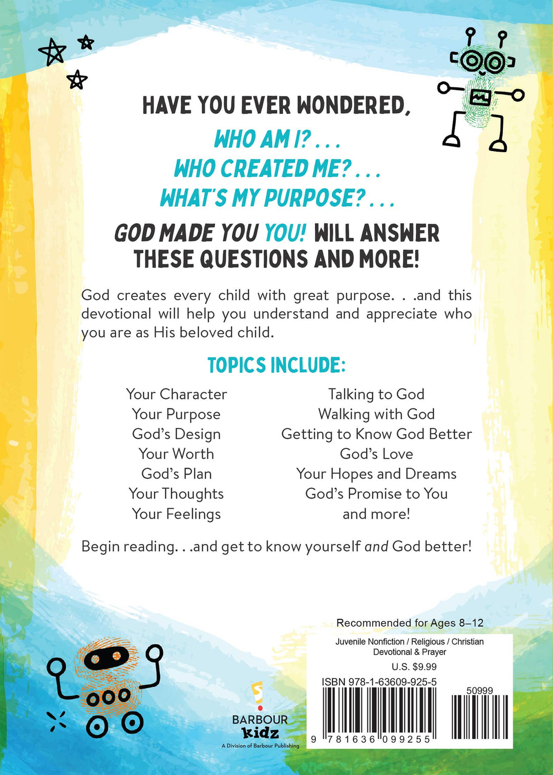 God Made You YOU! [boys]-Barbour Publishing, Inc.-Market Street Nest, Fashionable Clothing, Shoes and Home Décor Located in Mabank, TX