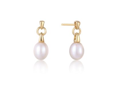 Ania Haie Gold Pearl Drop Stud Earrings-Earrings-Chic Pistachio-Market Street Nest, Fashionable Clothing, Shoes and Home Décor Located in Mabank, TX