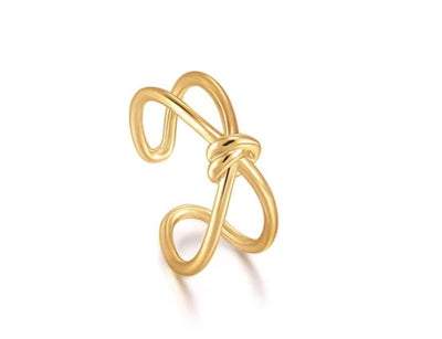 Ania Haie Knot Double Band Adjustable Rings-Rings-Chic Pistachio-Market Street Nest, Fashionable Clothing, Shoes and Home Décor Located in Mabank, TX