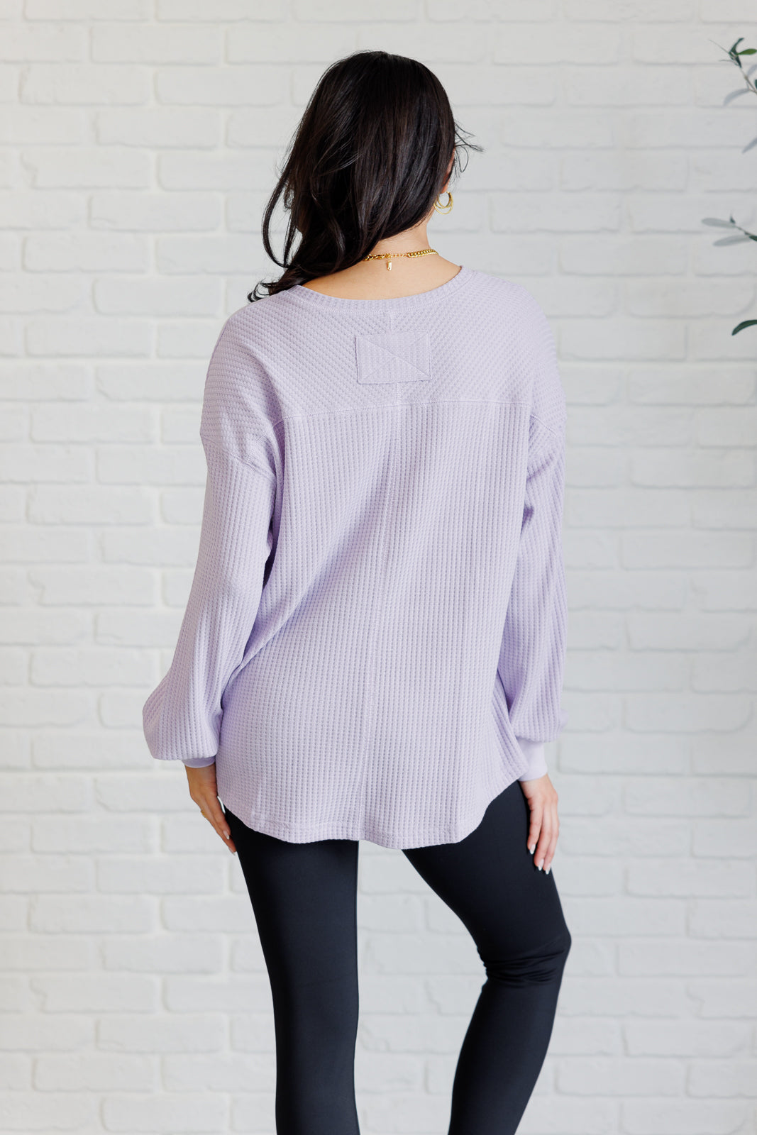 Good Things Are Coming V-Neck Top in Lavender-Tops-Ave Shops-Market Street Nest, Fashionable Clothing, Shoes and Home Décor Located in Mabank, TX