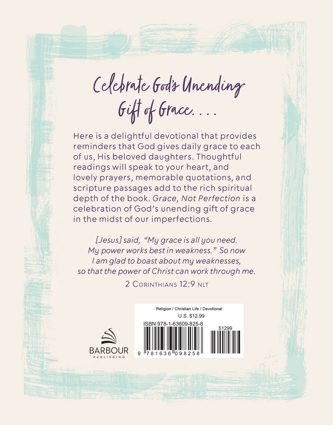 Grace, Not Perfection-Barbour Publishing, Inc.-Market Street Nest, Fashionable Clothing, Shoes and Home Décor Located in Mabank, TX