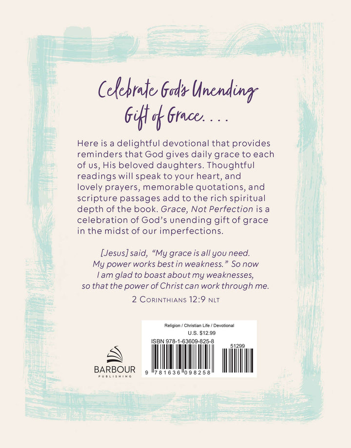 Grace, Not Perfection-Barbour Publishing, Inc.-Market Street Nest, Fashionable Clothing, Shoes and Home Décor Located in Mabank, TX