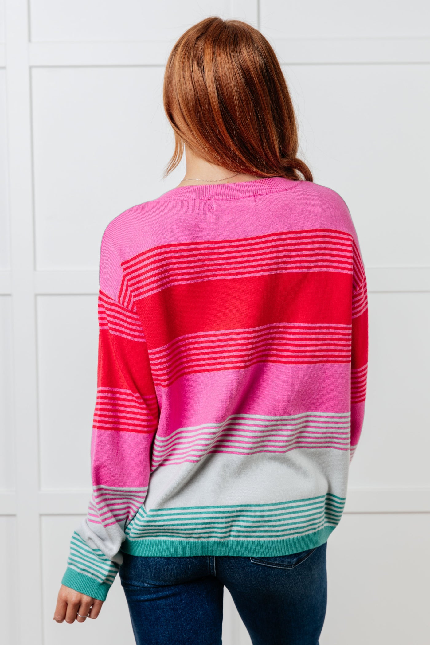 Gradual Feelings Striped Sweater-Tops-Ave Shops-Market Street Nest, Fashionable Clothing, Shoes and Home Décor Located in Mabank, TX