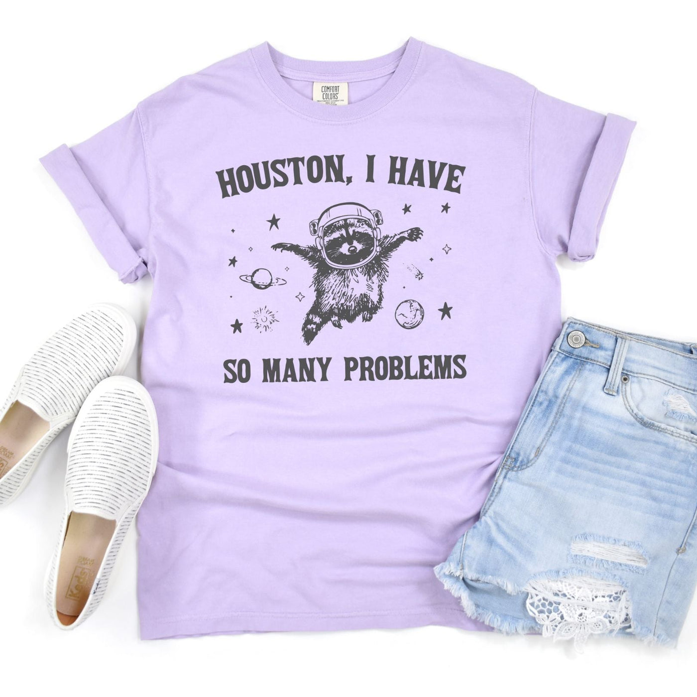 PREORDER: Houston I Have So Many Problems Graphic Tee-Womens-Ave Shops-Market Street Nest, Fashionable Clothing, Shoes and Home Décor Located in Mabank, TX