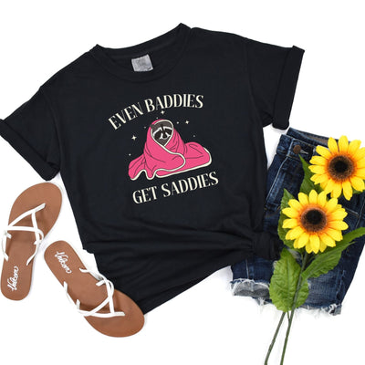 PREORDER: Even Baddies Get Saddies Graphic Tee-Womens-Ave Shops-Market Street Nest, Fashionable Clothing, Shoes and Home Décor Located in Mabank, TX