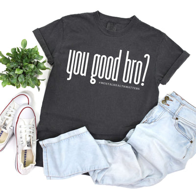 You Good Bro? Graphic Tee-Womens-Ave Shops-Market Street Nest, Fashionable Clothing, Shoes and Home Décor Located in Mabank, TX