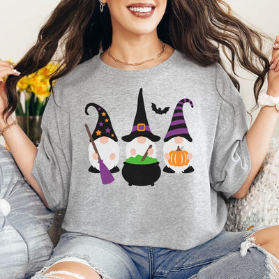 Halloween Gnome Graphic Tee-Womens-Ave Shops-Market Street Nest, Fashionable Clothing, Shoes and Home Décor Located in Mabank, TX