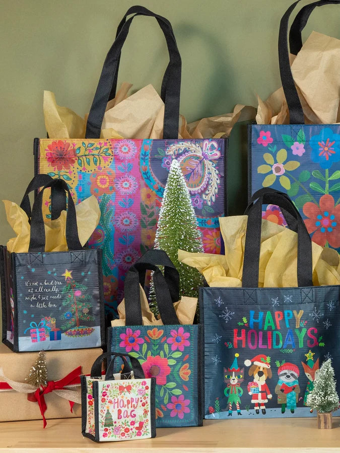 Natural Life Christmas Happy Bags-03-Home &amp; Gift-Natural Life-Market Street Nest, Fashionable Clothing, Shoes and Home Décor Located in Mabank, TX