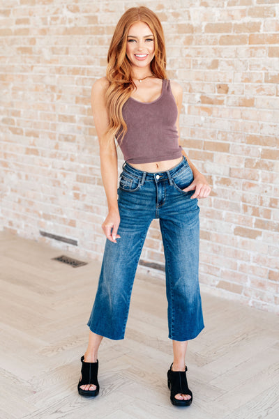 Hayes High Rise Wide Leg Crop Jeans-Denim-Ave Shops-Market Street Nest, Fashionable Clothing, Shoes and Home Décor Located in Mabank, TX