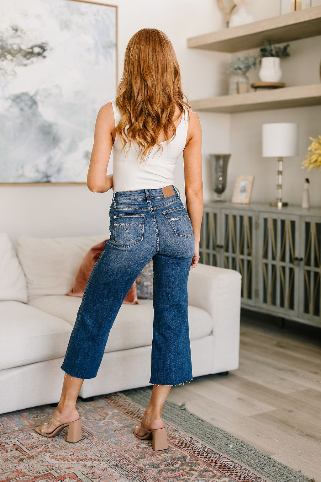 Hayes High Rise Wide Leg Crop Jeans-Denim-Ave Shops-Market Street Nest, Fashionable Clothing, Shoes and Home Décor Located in Mabank, TX