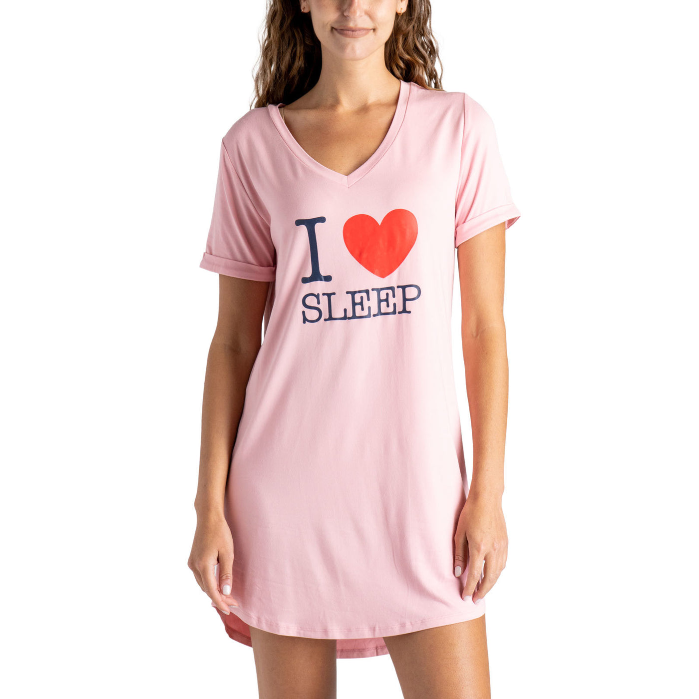 I heart Sleep View. Hello Mello Sleep Shirts-Loungewear-DM Merchandising-Market Street Nest, Fashionable Clothing, Shoes and Home Décor Located in Mabank, TX