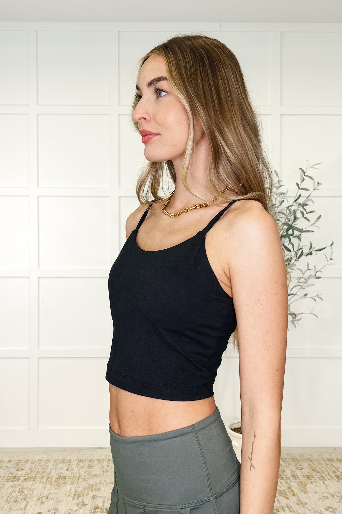 Hot Yoga Tank in Black-Womens-Ave Shops-Market Street Nest, Fashionable Clothing, Shoes and Home Décor Located in Mabank, TX