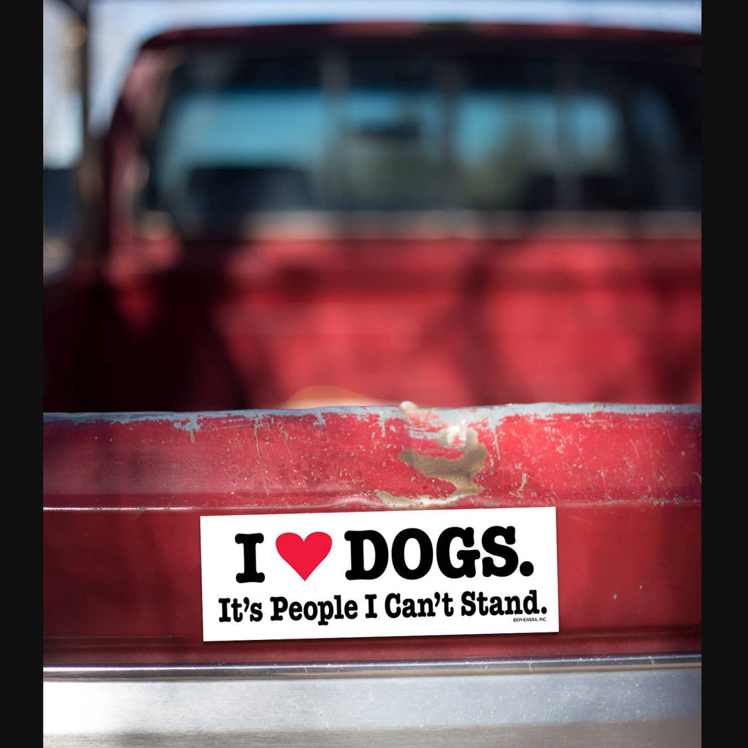 I Heart Dogs Car Magnet-High Cotton Gifts-Market Street Nest, Fashionable Clothing, Shoes and Home Décor Located in Mabank, TX