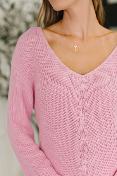 I'm All Yours V-Neck Sweater-Womens-Ave Shops-Market Street Nest, Fashionable Clothing, Shoes and Home Décor Located in Mabank, TX