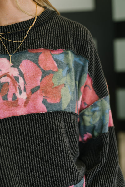In the Spotlight Contrast Pullover-Womens-Ave Shops-Market Street Nest, Fashionable Clothing, Shoes and Home Décor Located in Mabank, TX