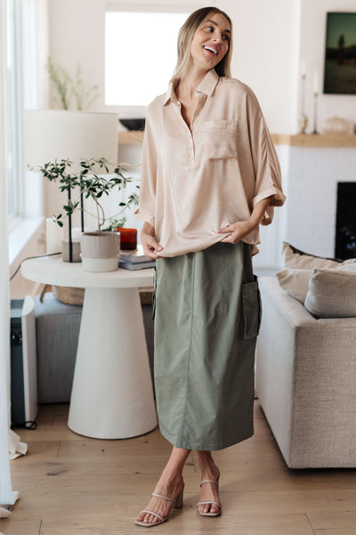 In Your Thoughts Oversized Dolman Sleeve Top in Champagne-Tops-Ave Shops-Market Street Nest, Fashionable Clothing, Shoes and Home Décor Located in Mabank, TX