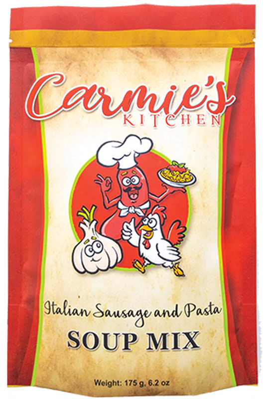 Italian Sausage & Pasta Soup Mix-Carmie's Kitchen-Market Street Nest, Fashionable Clothing, Shoes and Home Décor Located in Mabank, TX