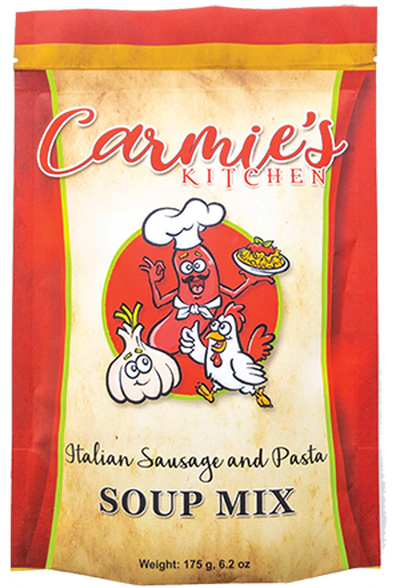 Italian Sausage & Pasta Soup Mix-Carmie's Kitchen-Market Street Nest, Fashionable Clothing, Shoes and Home Décor Located in Mabank, TX