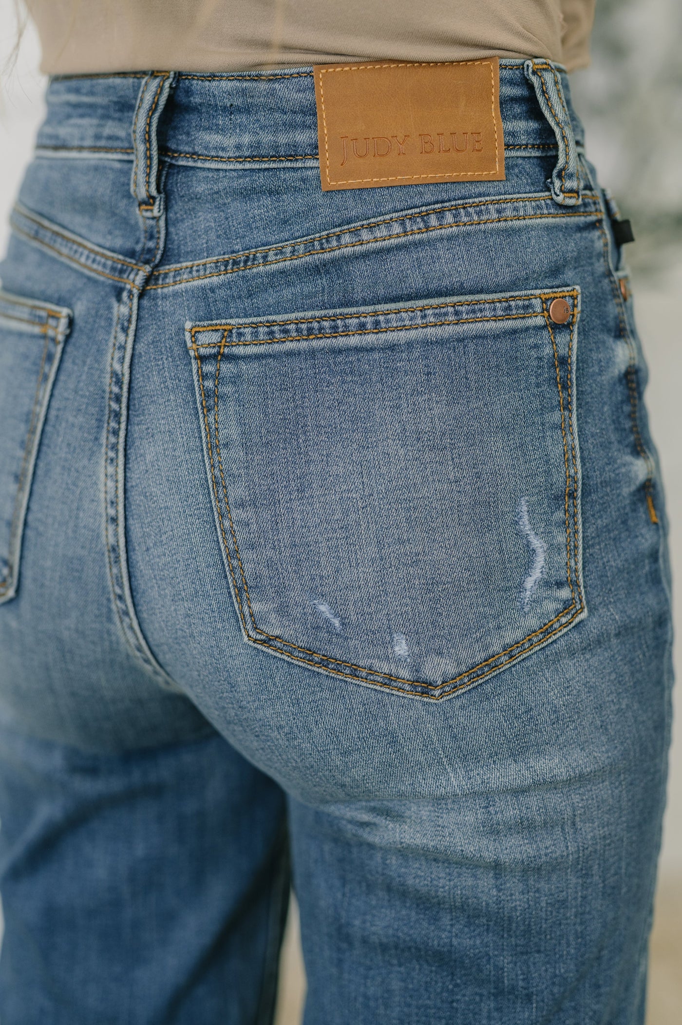 Izzie High Waist Straight Fit-Womens-Ave Shops-Market Street Nest, Fashionable Clothing, Shoes and Home Décor Located in Mabank, TX