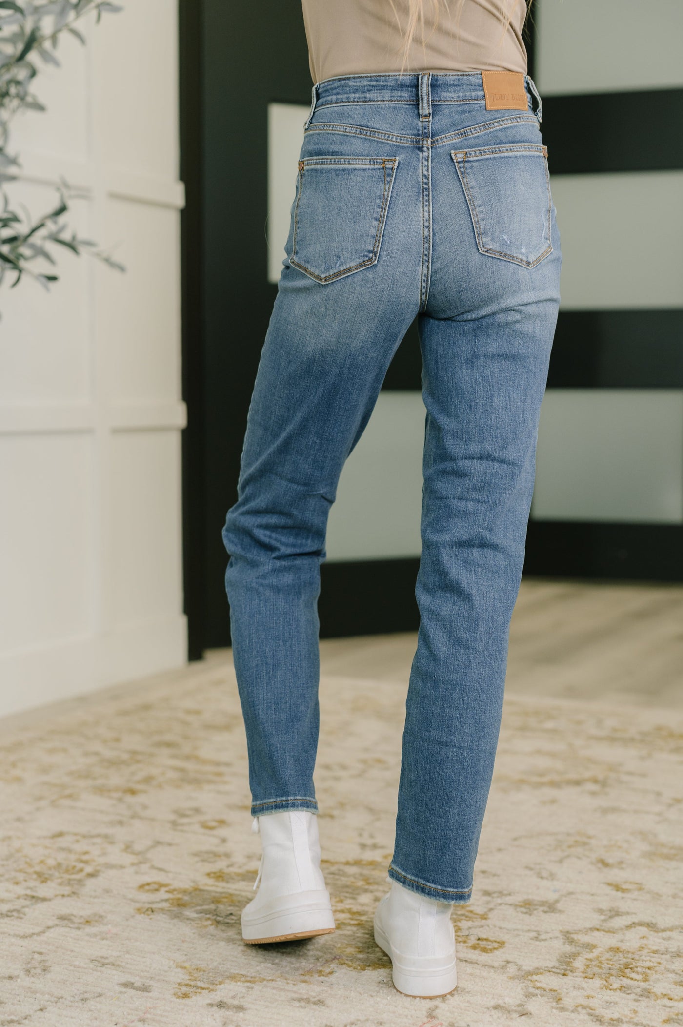 Izzie High Waist Straight Fit-Womens-Ave Shops-Market Street Nest, Fashionable Clothing, Shoes and Home Décor Located in Mabank, TX