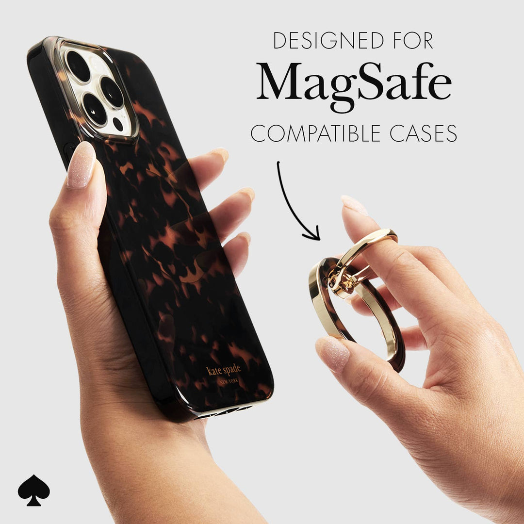Kate spade new york Ring Stand MagSafe Tortoiseshell-Case-Mate-Market Street Nest, Fashionable Clothing, Shoes and Home Décor Located in Mabank, TX