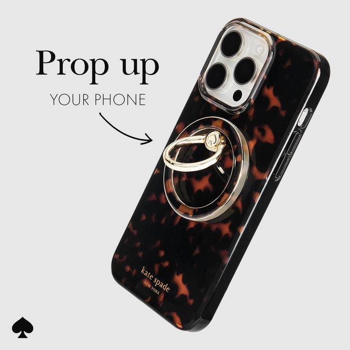Kate spade new york Ring Stand MagSafe Tortoiseshell-Case-Mate-Market Street Nest, Fashionable Clothing, Shoes and Home Décor Located in Mabank, TX