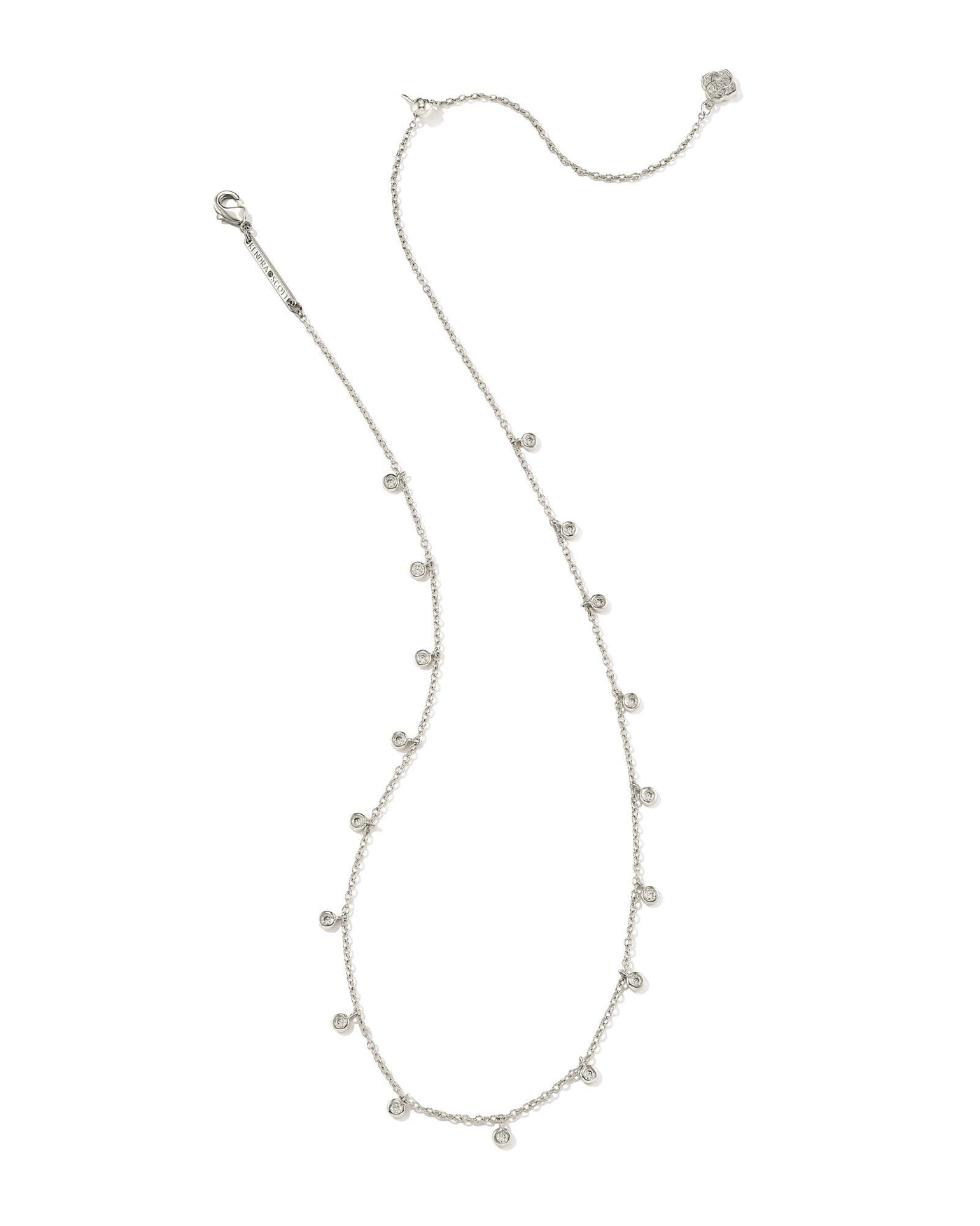 Kendra Scott Amelia Silver Chain Necklace-Necklaces-Kendra Scott-Market Street Nest, Fashionable Clothing, Shoes and Home Décor Located in Mabank, TX