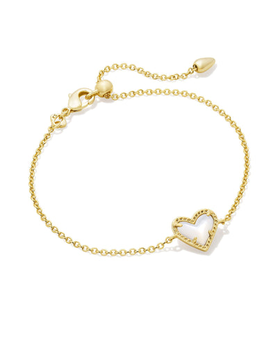 Kendra Scott Ari Heart Delicate Chain Bracelets-Bracelets-Kendra Scott-Market Street Nest, Fashionable Clothing, Shoes and Home Décor Located in Mabank, TX