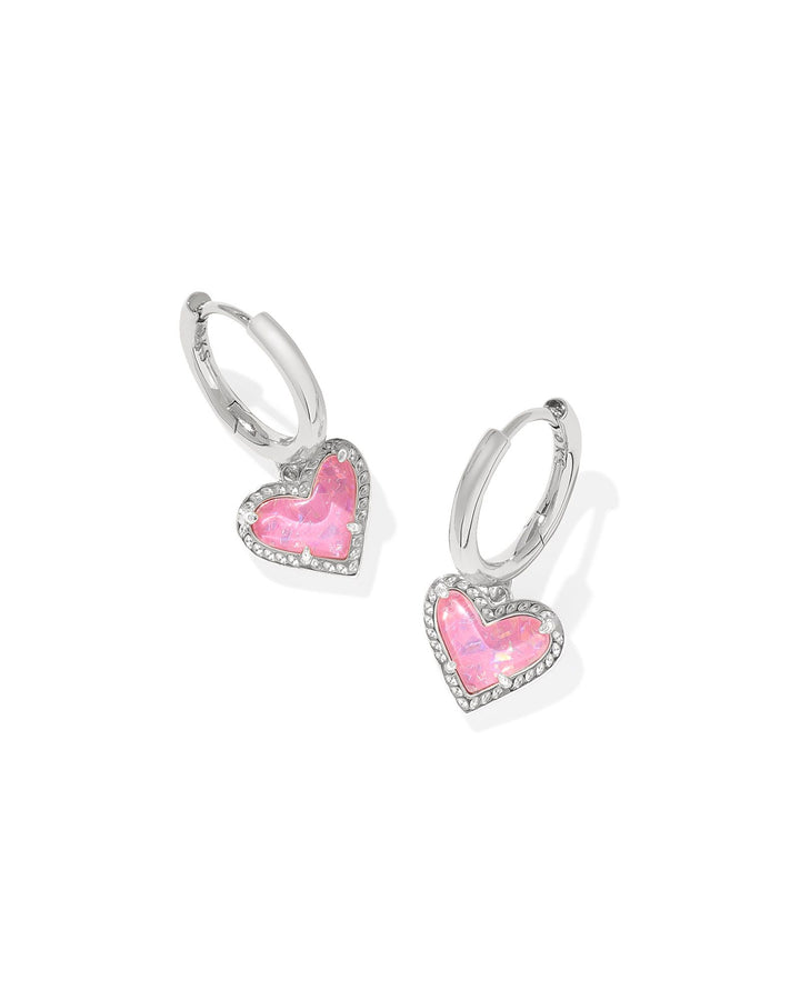 Kendra Scott Ari Heart Huggie Earrings-Earrings-Kendra Scott-Market Street Nest, Fashionable Clothing, Shoes and Home Décor Located in Mabank, TX