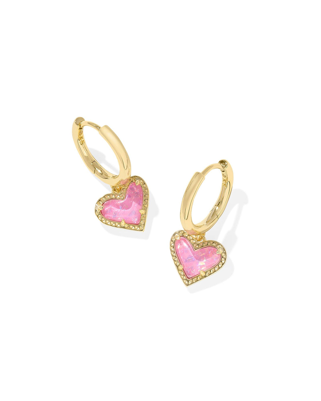 Kendra Scott Ari Heart Huggie Earrings-Earrings-Kendra Scott-Market Street Nest, Fashionable Clothing, Shoes and Home Décor Located in Mabank, TX