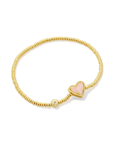 Kendra Scott Ari Heart Stretch Bracelet-Bracelets-Kendra Scott-Market Street Nest, Fashionable Clothing, Shoes and Home Décor Located in Mabank, TX