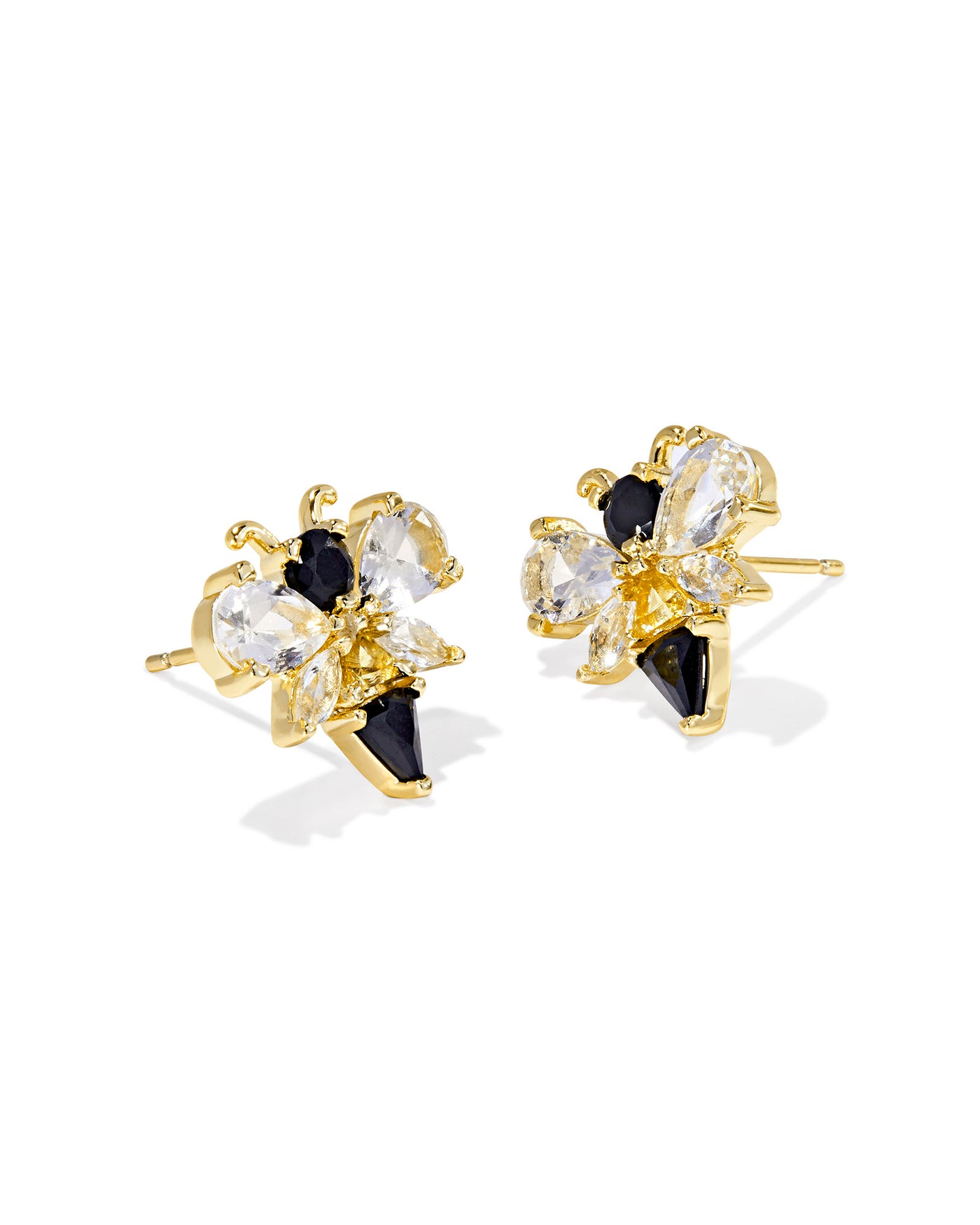 Kendra Scott Bee Stud Earrings Black - Yellow Mix-Earrings-Kendra Scott-Market Street Nest, Fashionable Clothing, Shoes and Home Décor Located in Mabank, TX