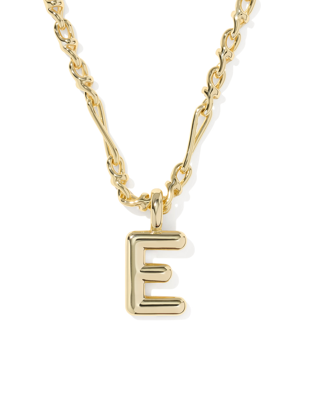Kendra Scott Bubble Letter Pendant Necklace in Gold-01-Jewelry-Kendra Scott-Market Street Nest, Fashionable Clothing, Shoes and Home Décor Located in Mabank, TX