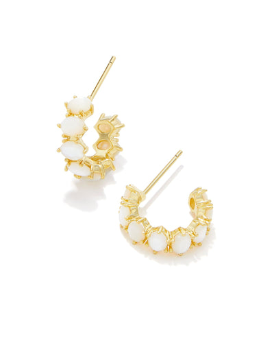 Kendra Scott Cailin Crystal Hoop Earrings-Earrings-Kendra Scott-Market Street Nest, Fashionable Clothing, Shoes and Home Décor Located in Mabank, TX