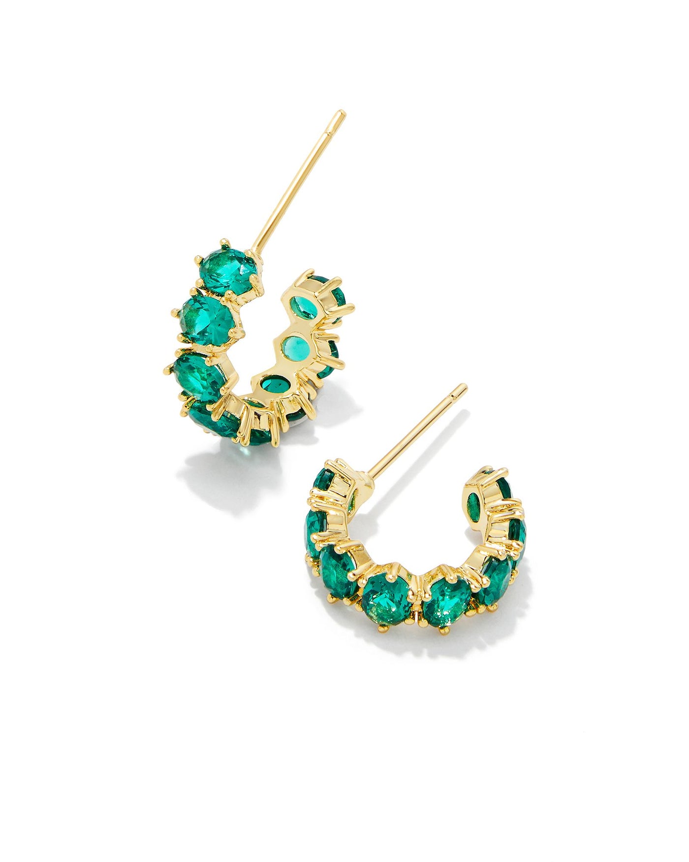 Kendra Scott Cailin Crystal Huggie Hoop Earrings-Earrings-Kendra Scott-Market Street Nest, Fashionable Clothing, Shoes and Home Décor Located in Mabank, TX
