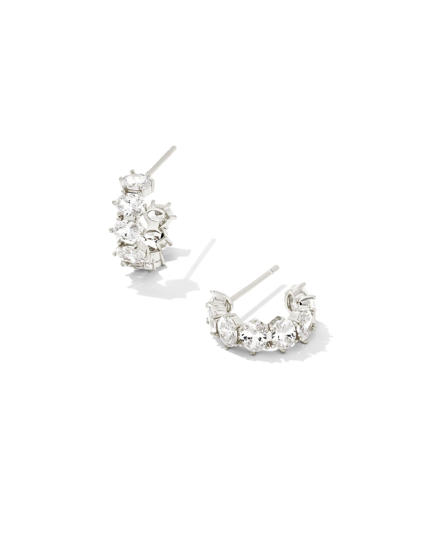 Kendra Scott Cailin Crystal Huggie Earrings-Earrings-Kendra Scott-Market Street Nest, Fashionable Clothing, Shoes and Home Décor Located in Mabank, TX