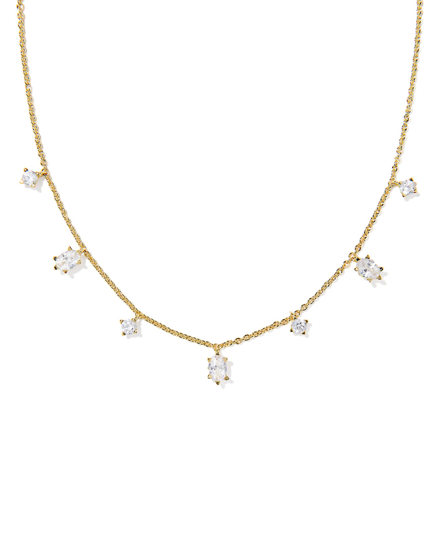 Kendra Scott Cailin Gold Delicate Strand Necklace-Necklaces-Kendra Scott-Market Street Nest, Fashionable Clothing, Shoes and Home Décor Located in Mabank, TX