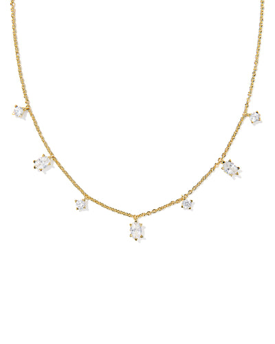 Kendra Scott Cailin Gold Delicate Strand Necklace-Necklaces-Kendra Scott-Market Street Nest, Fashionable Clothing, Shoes and Home Décor Located in Mabank, TX