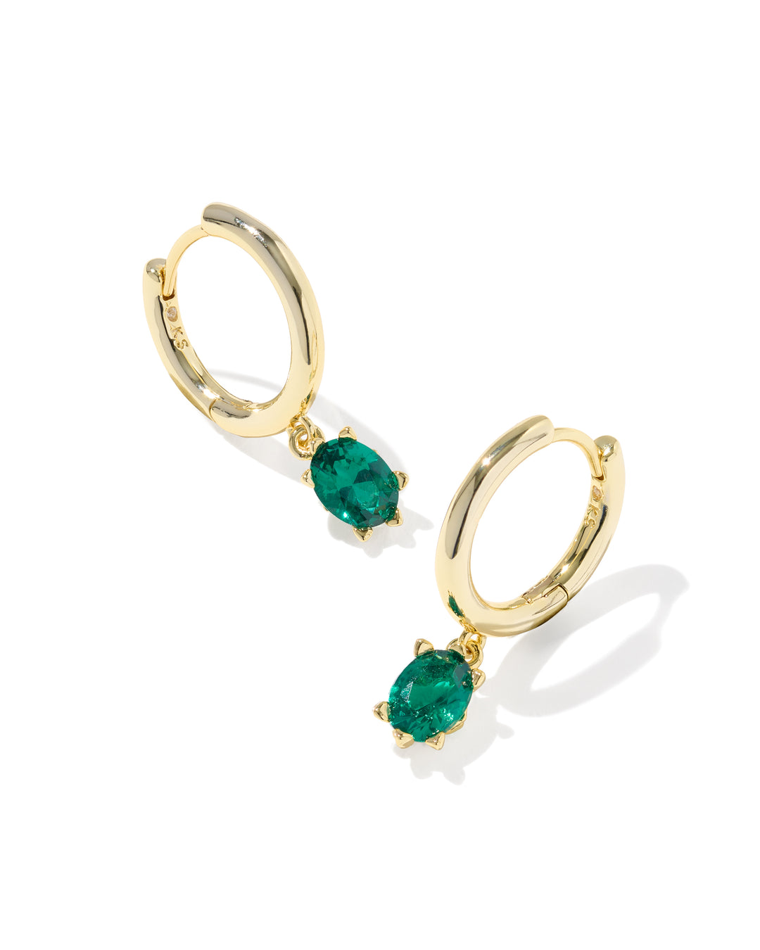 Kendra Scott Cailin Single Stone Huggie Earrings-01-Jewelry-Kendra Scott-Market Street Nest, Fashionable Clothing, Shoes and Home Décor Located in Mabank, TX