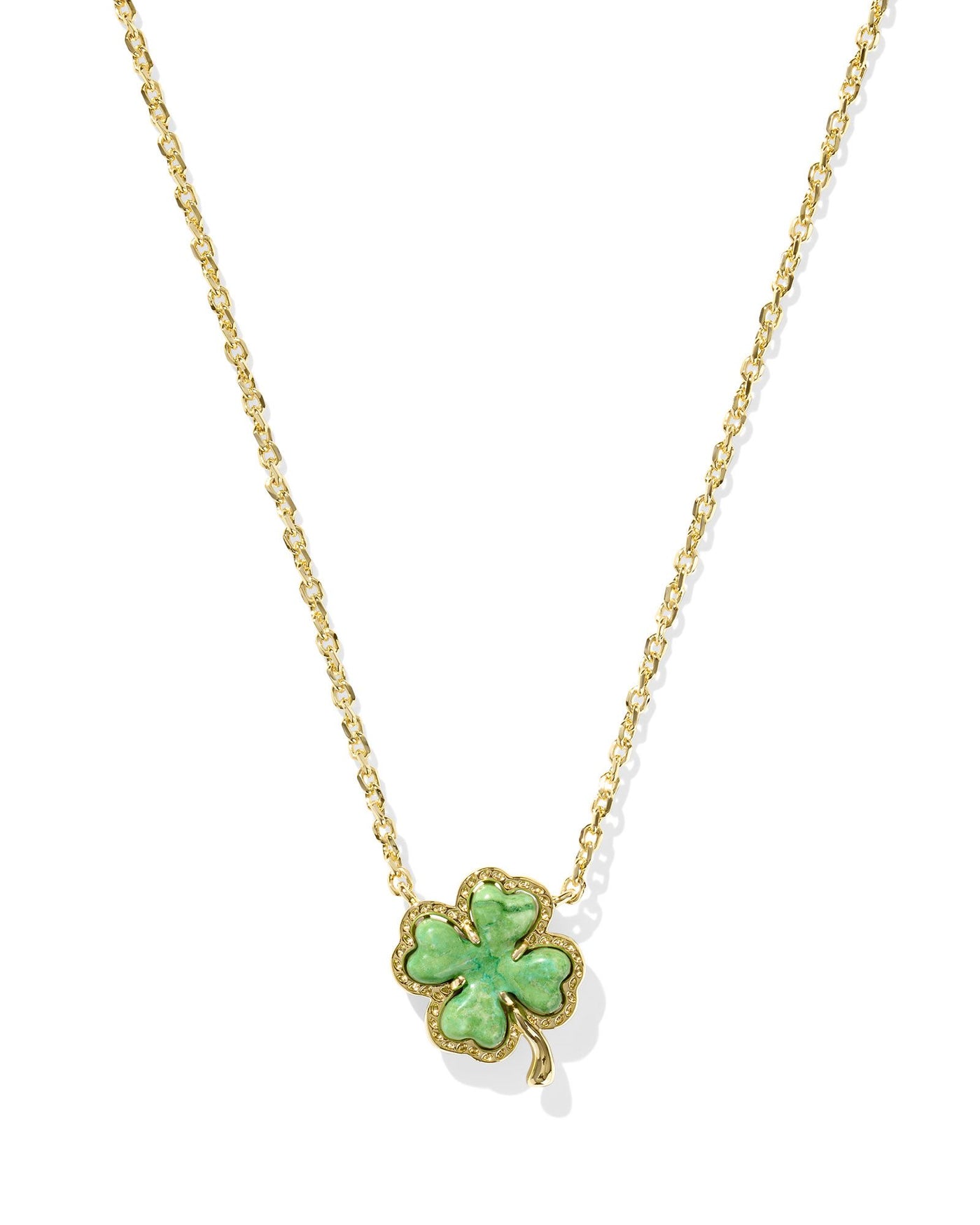 Kendra Scott Clover Short Pendant Necklace-Necklaces-Kendra Scott-Market Street Nest, Fashionable Clothing, Shoes and Home Décor Located in Mabank, TX