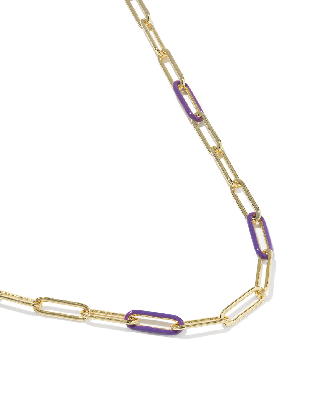 Kendra Scott Courtney Enamel Link And Chain Necklace-01-Jewelry-Kendra Scott-Market Street Nest, Fashionable Clothing, Shoes and Home Décor Located in Mabank, TX