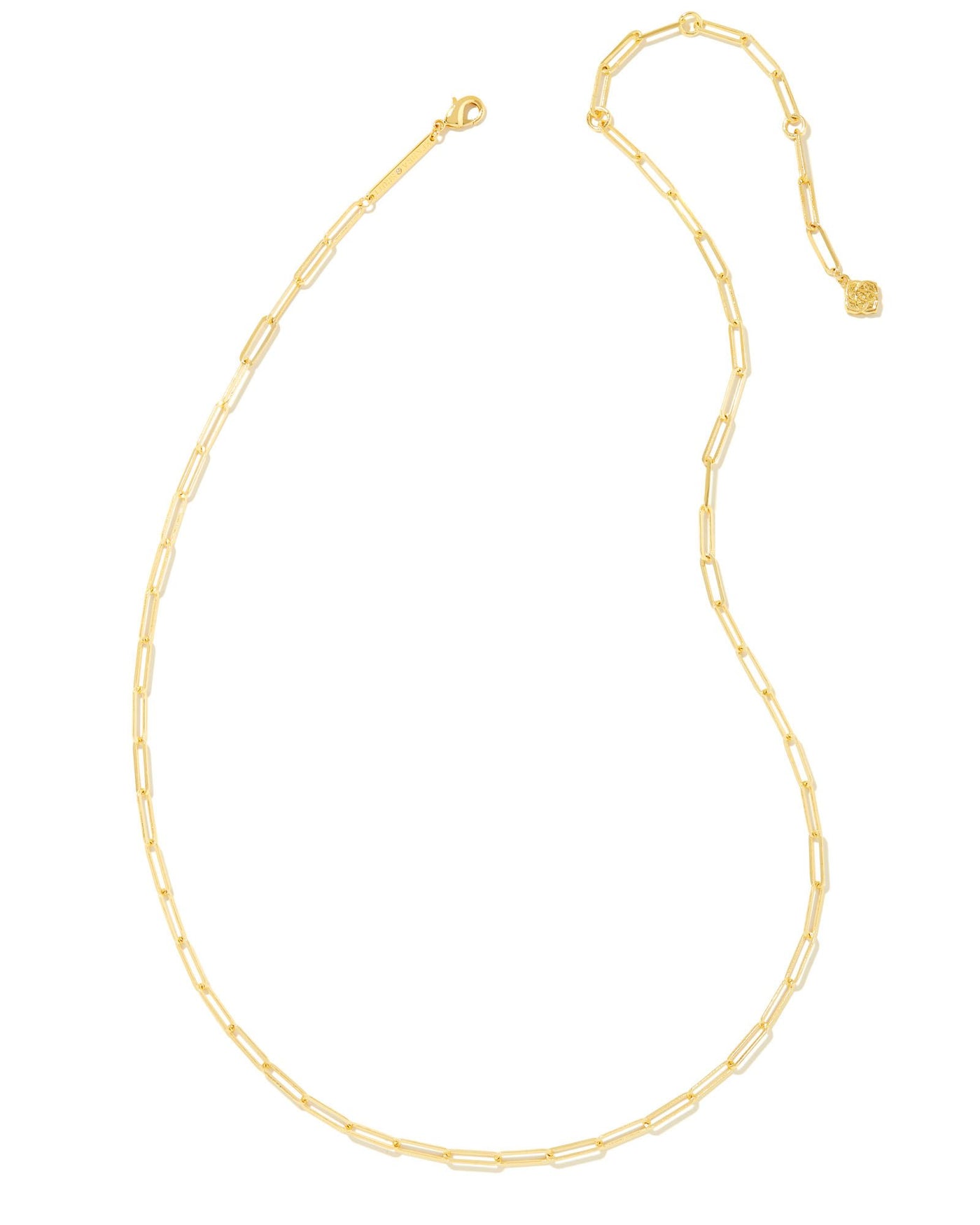 Kendra Scott Courtney Paperclip Necklace in Gold-Necklaces-Kendra Scott-Market Street Nest, Fashionable Clothing, Shoes and Home Décor Located in Mabank, TX