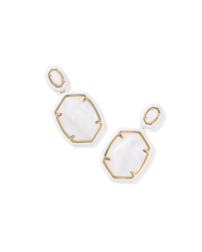 Kendra Scott Daphne Enamel Frame Drop Earrings-Earrings-Kendra Scott-Market Street Nest, Fashionable Clothing, Shoes and Home Décor Located in Mabank, TX