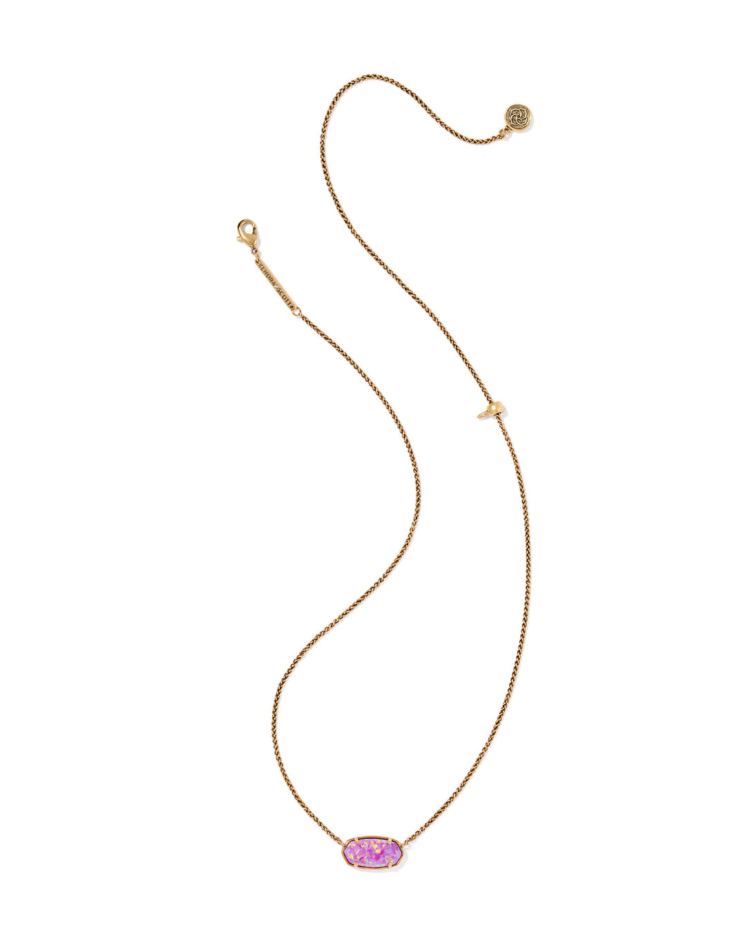 Kendra Scott Dolly Parton Elisa Short Pendant Necklace in Vintage Gold-01-Jewelry-Kendra Scott-Market Street Nest, Fashionable Clothing, Shoes and Home Décor Located in Mabank, TX