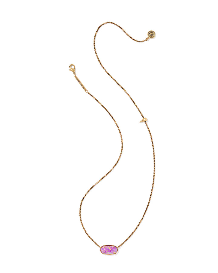 Kendra Scott Dolly Parton Elisa Short Pendant Necklace in Vintage Gold-01-Jewelry-Kendra Scott-Market Street Nest, Fashionable Clothing, Shoes and Home Décor Located in Mabank, TX