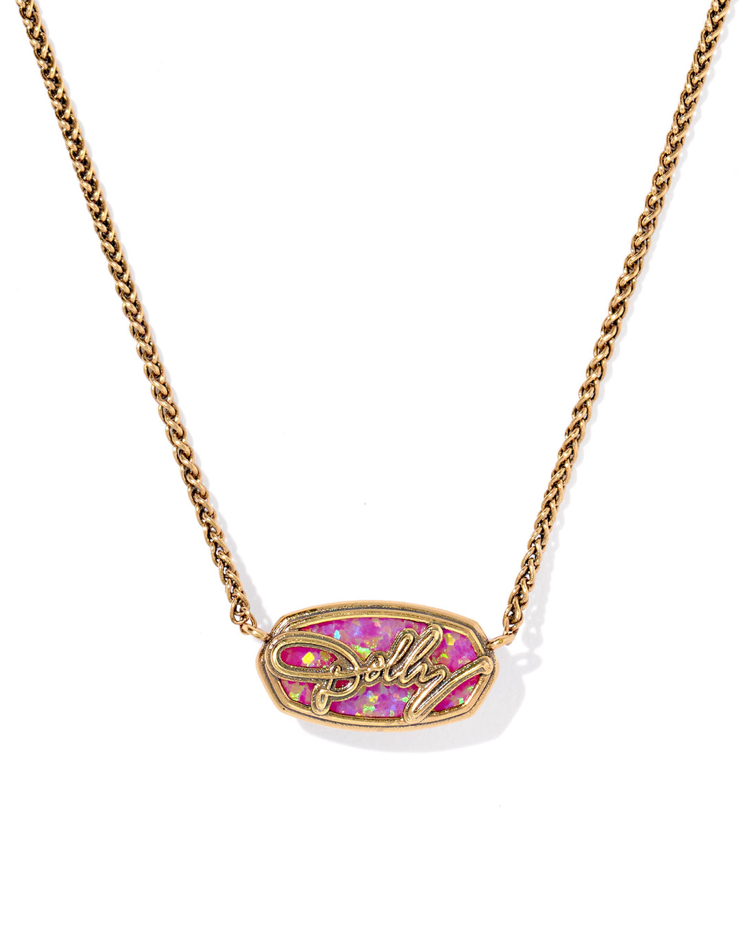 Kendra Scott Dolly Parton Elisa Short Pendant Necklace in Vintage Gold-01-Jewelry-Kendra Scott-Market Street Nest, Fashionable Clothing, Shoes and Home Décor Located in Mabank, TX