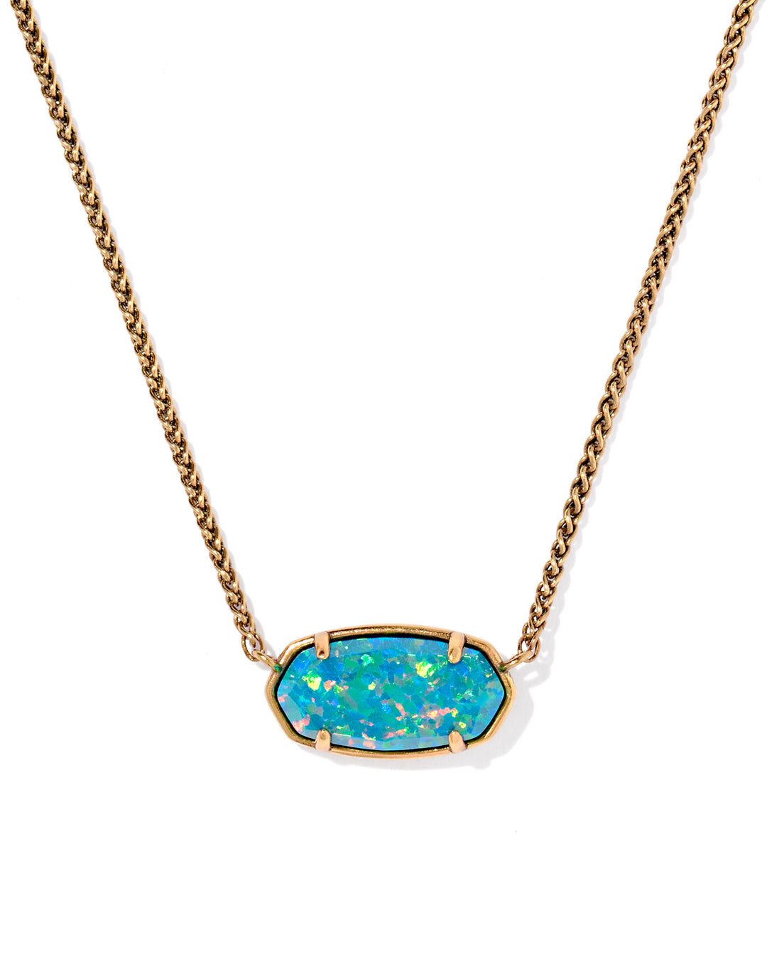 Kendra Scott Dolly Parton Elisa Short Pendant Necklace in Vintage Gold-01-Jewelry-Kendra Scott-Market Street Nest, Fashionable Clothing, Shoes and Home Décor Located in Mabank, TX