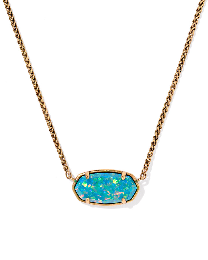 Kendra Scott Dolly Parton Elisa Short Pendant Necklace in Vintage Gold-01-Jewelry-Kendra Scott-Market Street Nest, Fashionable Clothing, Shoes and Home Décor Located in Mabank, TX