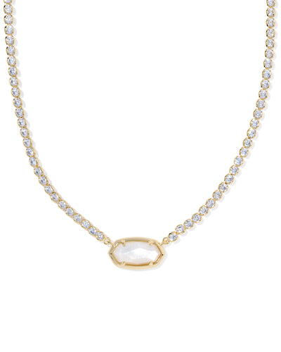 Kendra Scott Elisa Gold Tennis Necklace-Necklaces-Kendra Scott-Market Street Nest, Fashionable Clothing, Shoes and Home Décor Located in Mabank, TX